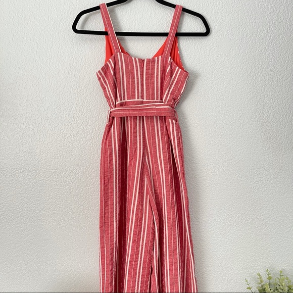 Anthropologie Wide Leg Crop Pant Tank Top Romper - Picture 6 of 7